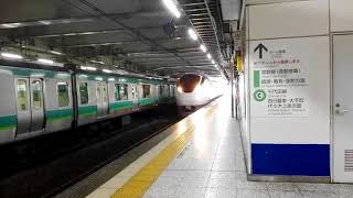 『鉄道動画』 ひたち・ときわ E657系 水カツ所属 北千住駅通過
