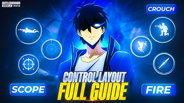 Make Your Own Control Control layout In Bgmi 🔥| Best 4-5 Finger Settings✅  (Watch immediately)