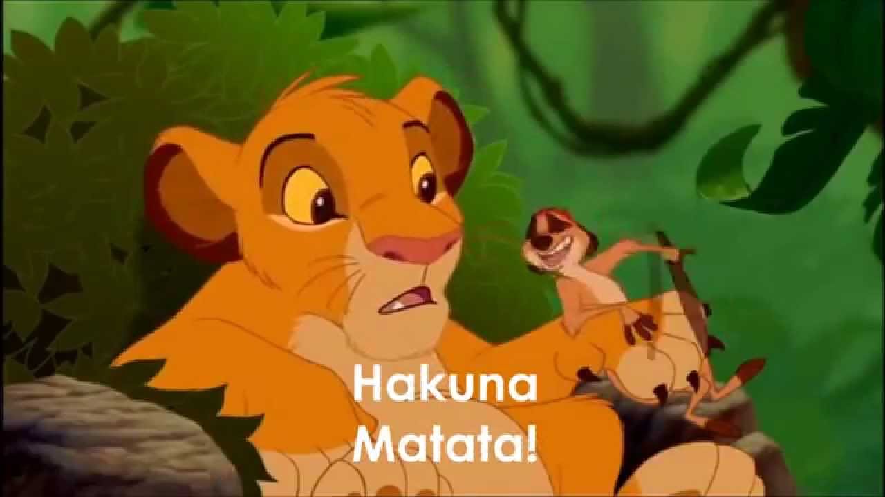 lion king hakuna matata lyrics