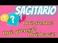 SAGITARIO ♐ QUÉ SIENTE❓ QUÉ PIENSA❓ QUÉ HARÁ❓ tarot interactivo hoy sagitario