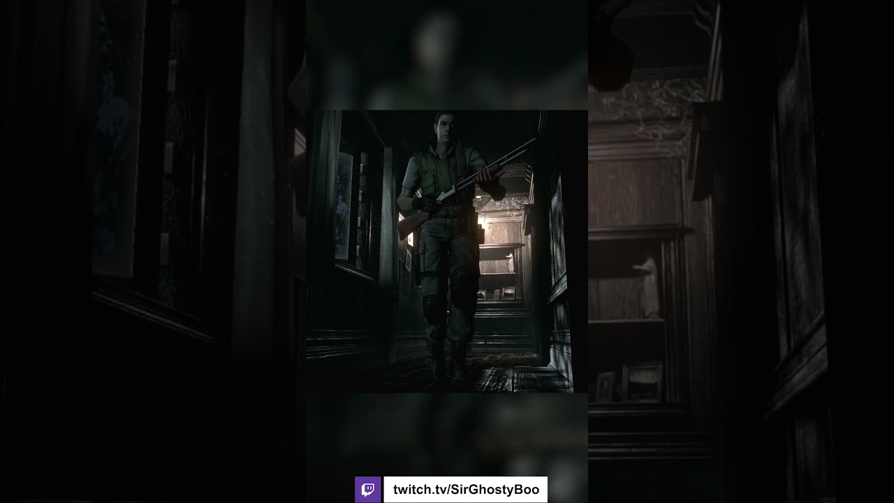Right in Front of My Camera?! #re1#residentevil #chrisredfield