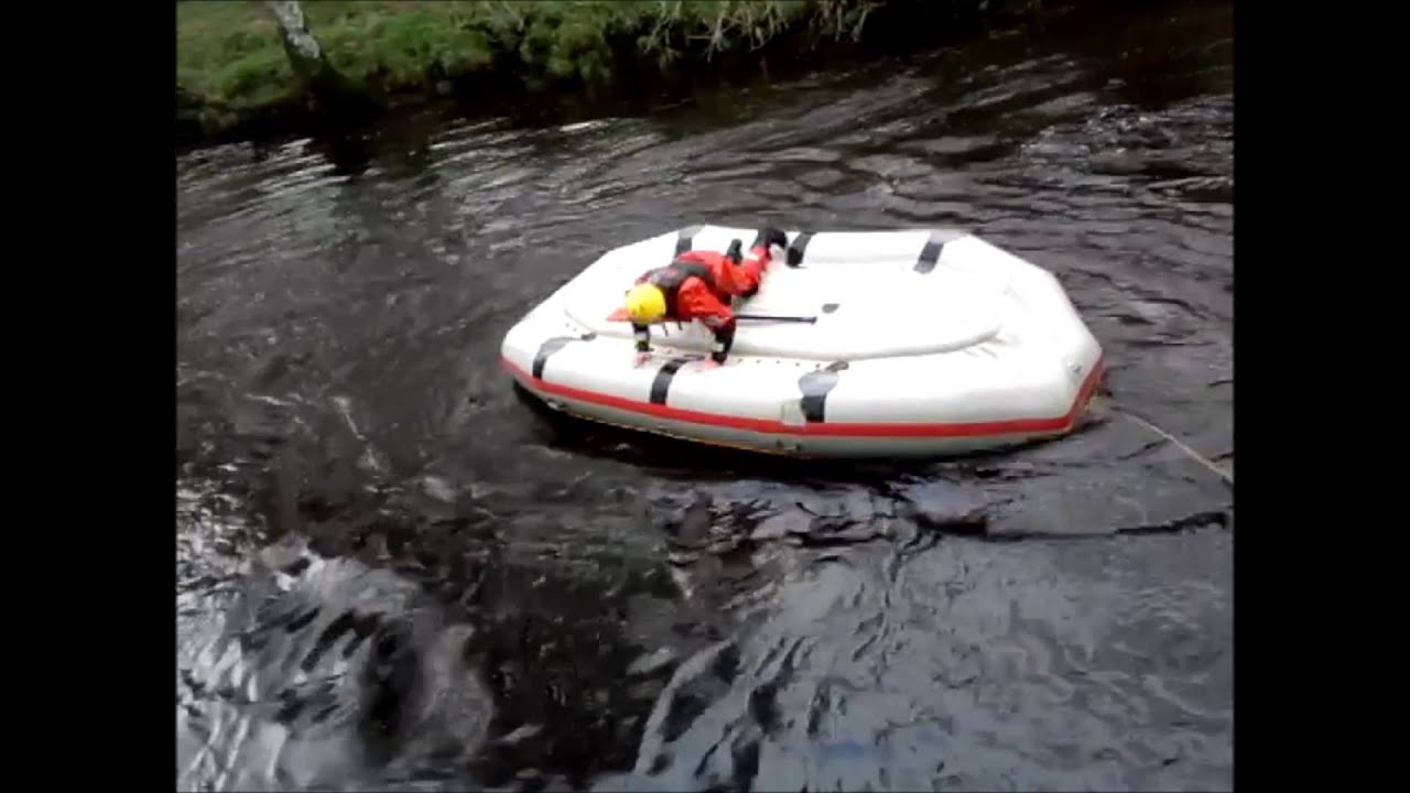 Raft Guide Training, Flip Drill