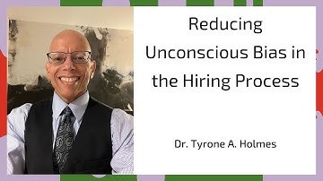 Reducing Unconscious Bias in the Hiring Process for The Stanley Center Promo Video