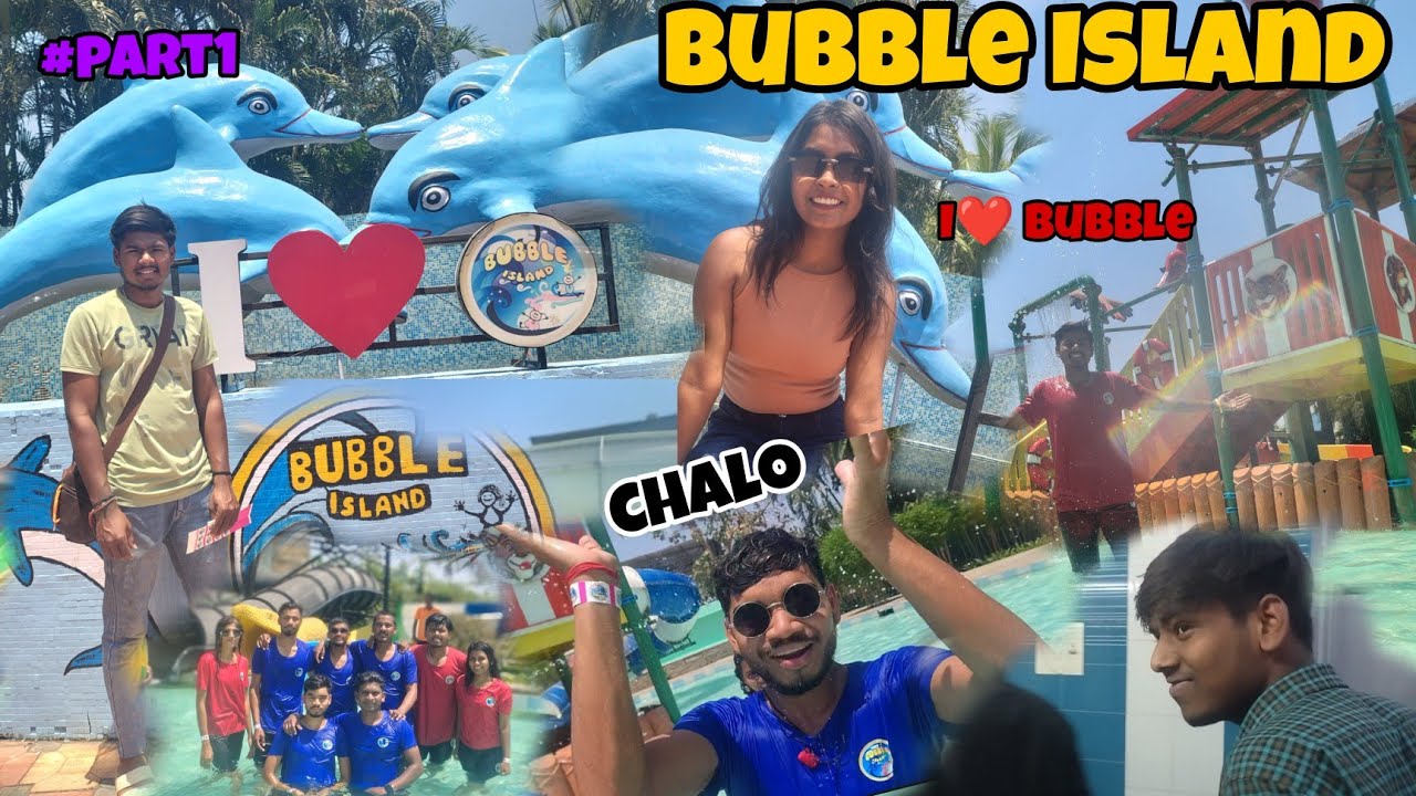 Bubble Island Bilaspur 2025 #vloggerchhora #bubble waterpark//full funny video//#part1