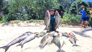 Panah ikan penghuni PANTAI KOGUNA || Spearfishing Indonesia