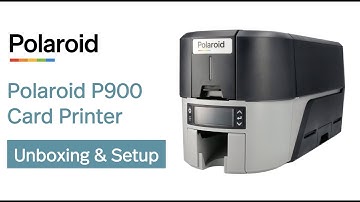 Polaroid P900 Card Printer – Unboxing & Setup | Complete Step-by-Step Guide