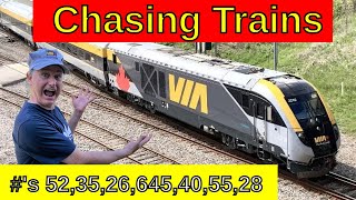 VIA RAIL Train Spotting OTTAWA May 13 2024