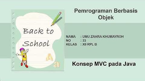 Konsep MVC pada Java | PBO