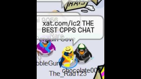 A ClubPenguin Private Server Chat