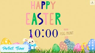 10 minute Coundown Timer| Happy Easter| Happy music by Perfect Timer 126 views 1 month ago 10 minutes, 11 seconds