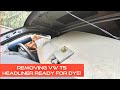 VW T5 Headliner Removal | How to Remove Headliner, Sun Visors, Grab Handle, Roof Liner Trim & Pillar