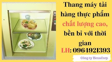 THANG MÁY THỰC PHẨM CHẤT LƯỢNG CAO - HÃY CHỌN CHIẾC THANG MÁY ĐỂ TĂNG DOANH THU CHO NHÀ HÀNG CỦA BẠN