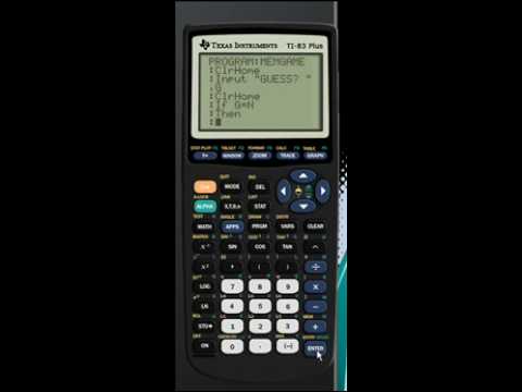 {AP} TI Programming: Games 1