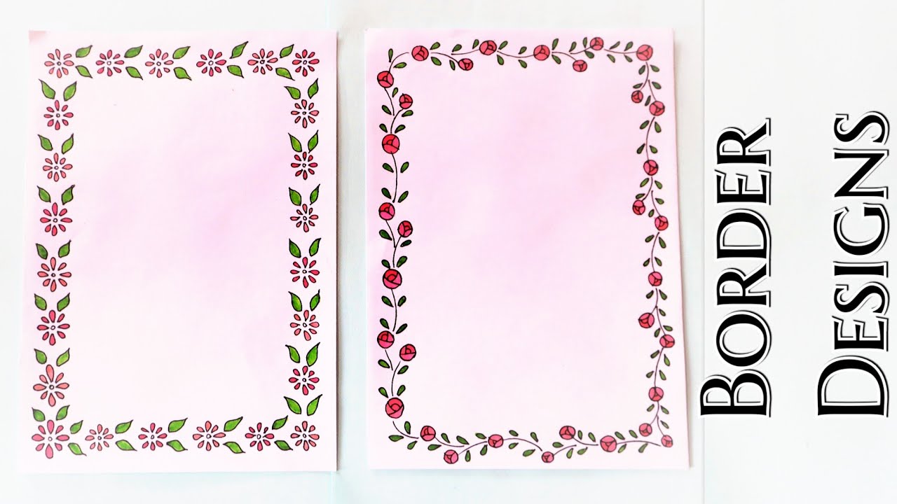 pics Border Pictures Of Designs 2 border designs border design for project simple border designs for school project assignment