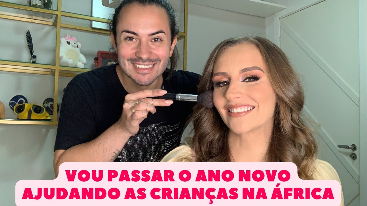 VOU CONSTRUIR UMA ESCOLA NA ÁFRICA! MAQUIA E FALA DO BEM COM CARLA MULLER