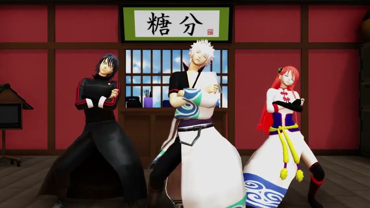 【MMD銀魂】GENTLEMAN