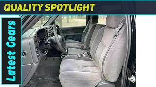 `Durafit Seat Covers: Perfect Custom Velour Fit for 2003-2007 Silverado.