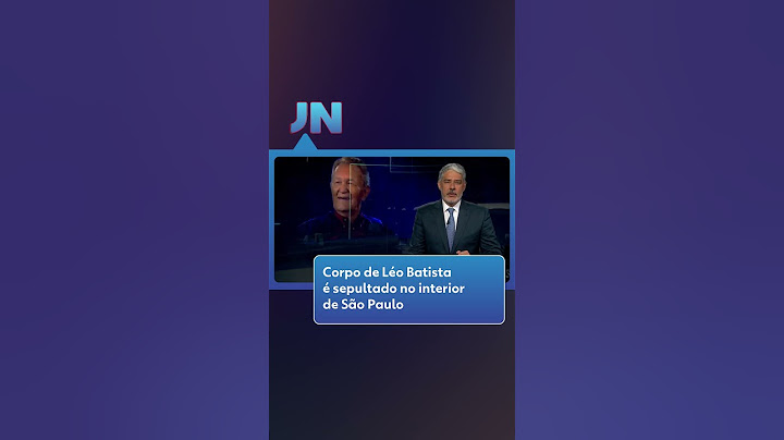 Corpo de Léo Batista é sepultado no interior de SP #g1 #JN #noticias