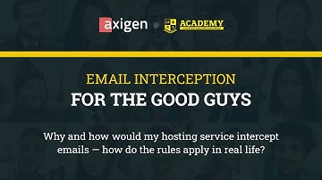 Lawful Interception for Service Providers | Axigen @ CloudFest Academy 2021