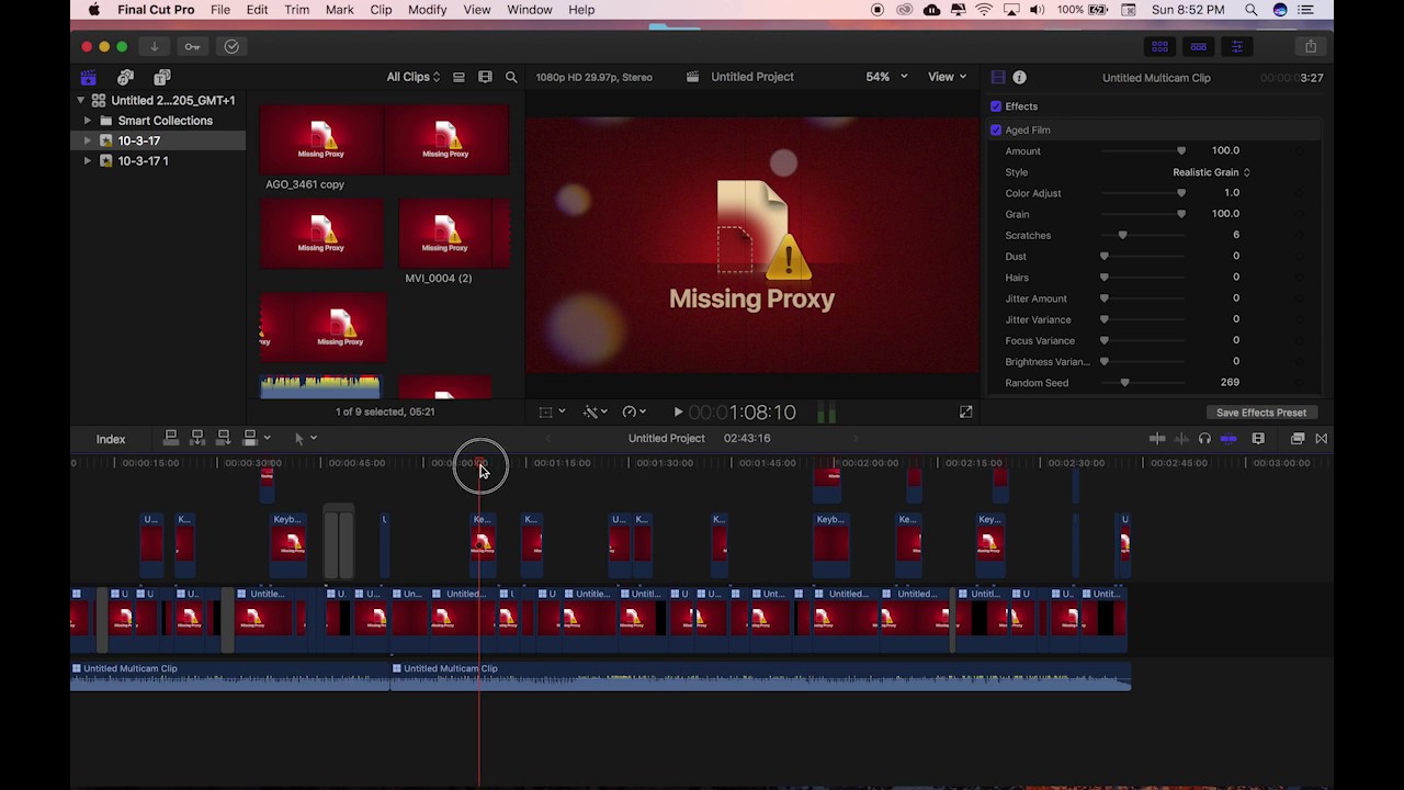 How To Fix Missing Proxy - Final Cut Pro X - YouTube
