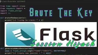 Flask Python Session Secret Key Brute Force