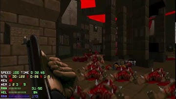 [Doom 2] Unholy Realms - Map31 "Destructive Infinity" UV-Max Playthrough (2:54) by Veinen