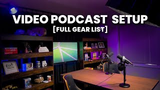 How To Setup a Video Podcast Studio In 2024 (Gear Kit for Beginners)