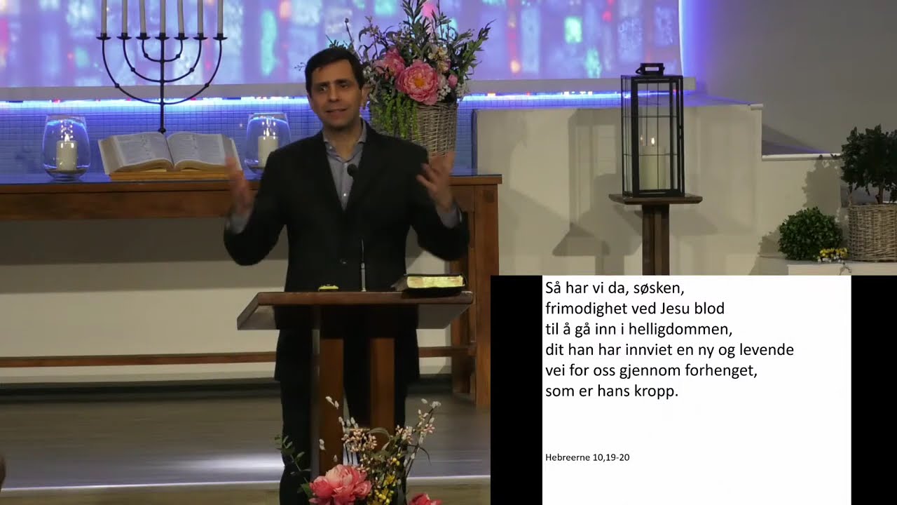 "La ikke hjertet bli grepet av angst. Tro på Gud og tro på meg!" Johannes 14,1