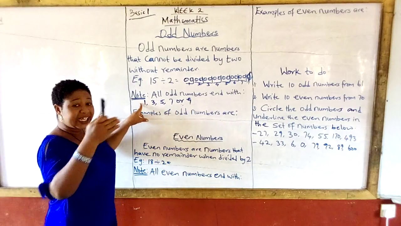 BASIC 1 WEEK 2 MATHEMATICS - YouTube