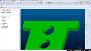 ProE Part Create assembly TC Checked