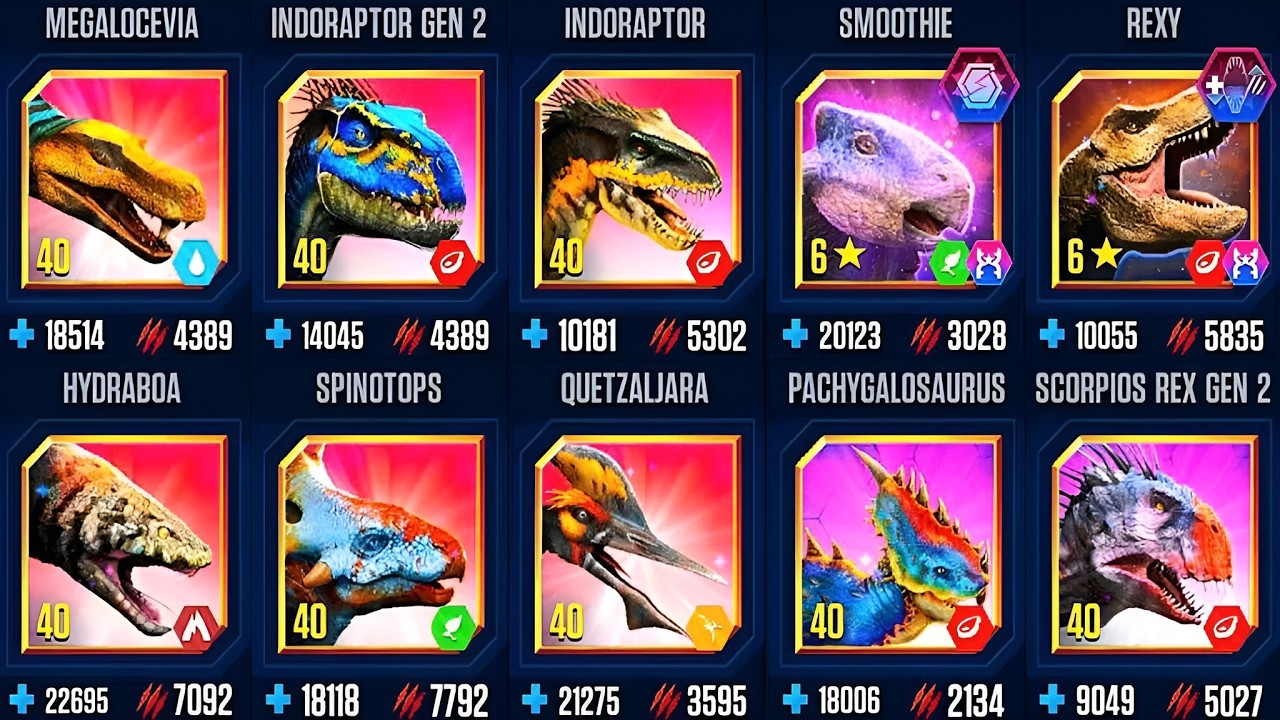 30 MINUTES OF FUN WITH A LEVEL 40 WARRIOR | JURASSIC WORLD THE GAME