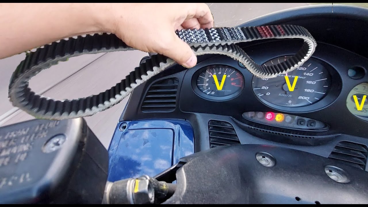 Honda Silverwing 2004 variator belt replacement