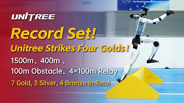 Record Set! Unitree Strikes Four Golds!