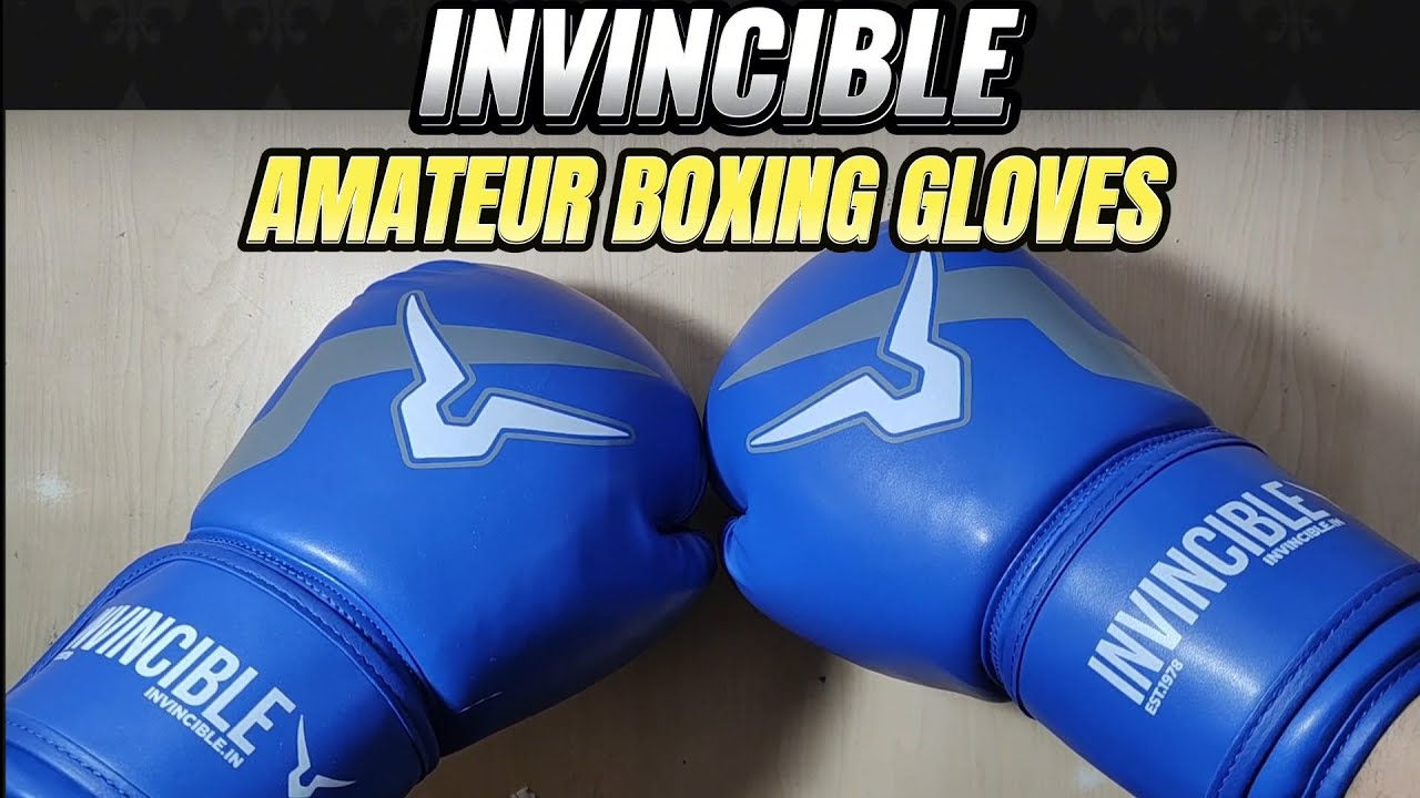 Invincible Amateur Boxing Gloves Unboxing 12oz ASMR Review