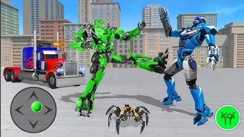 Optimus Prime Multiple Transformation Jet Robot Car Game 2025 - Android Gameplay