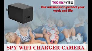 Spy Wifi Charger Wireless Camera 1080p Full HD Hidden Work 24 Hours Watch Live - Looc Cam Pro App screenshot 2