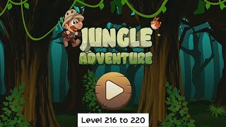 Super Dino Bros - Jungle World | Level 216 to 220 Gamplay screenshot 5