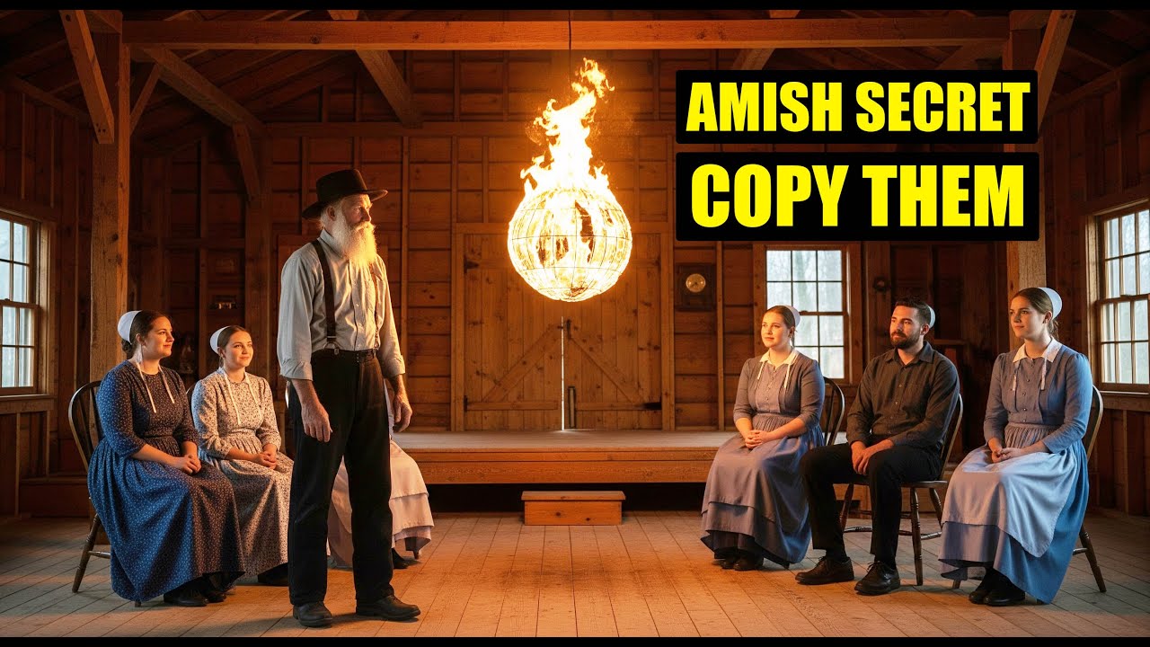 How the Amish Light Their Homes Without Electricity 🕯️ | Amish Life Hacks