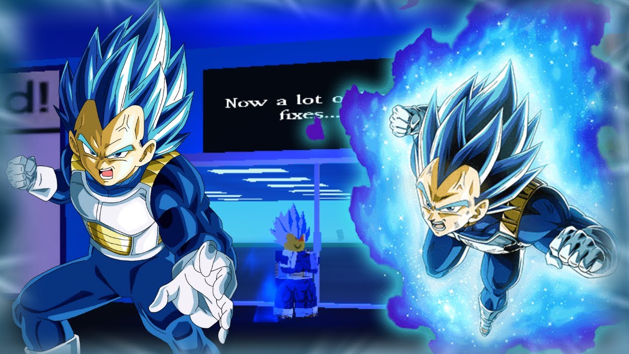 Vegeta SSJBE Showcase - Dragon Ball R: Revamped