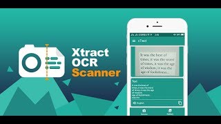 How Extract Text from image: Android App "xTract - OCR"