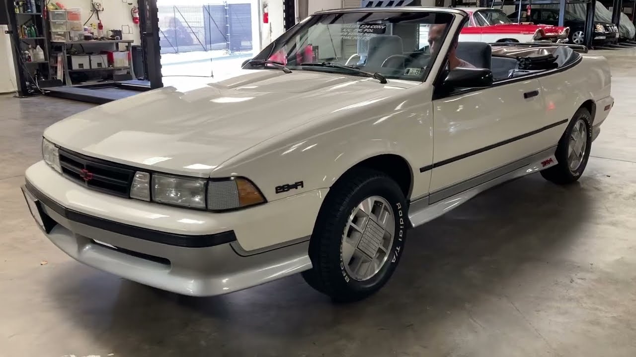 1989 CHEVROLET CAVALIER Z24 For Sale Stock 