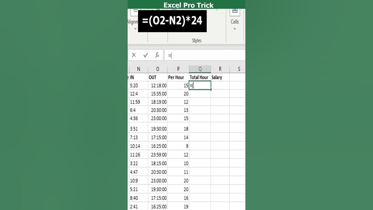 Excel Trick How To Calculate Per Day Salary shorts excel YouTube excel-trick-how-to-calculate-per-day-salary-shorts-excel-youtube