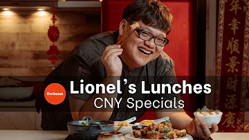 Celebrating Chinese New Year with Chef Lionel's CNY Specials | Lionel's Lunches