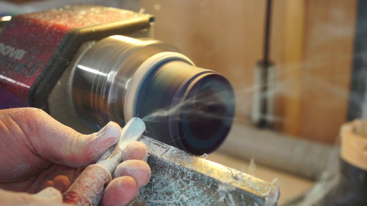Small Maple burl & resin box.