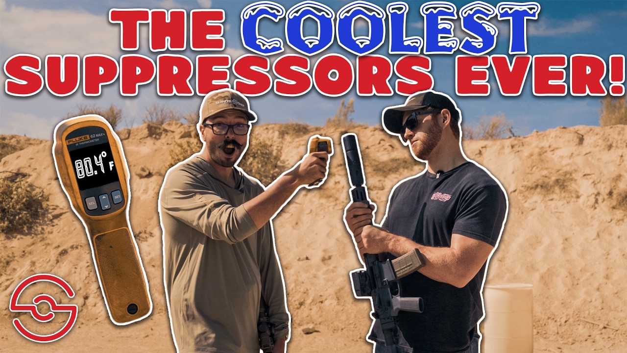 The COOLEST suppressors EVER! Insane Technology from Ambient Arms.