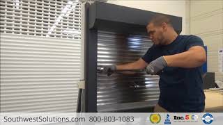 Roll-Up Window Security Shutters with Break-In Resistance screenshot 5