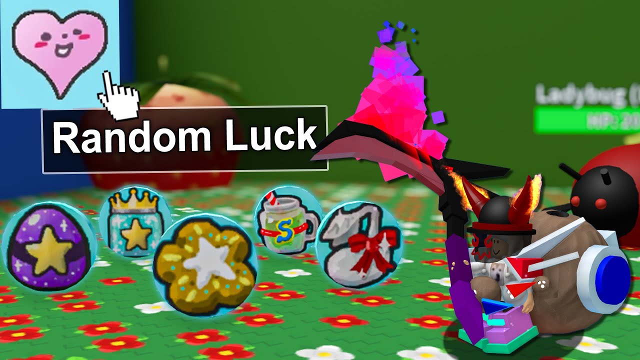 Bee Swarm Simulator, But Item Drops Are Random!