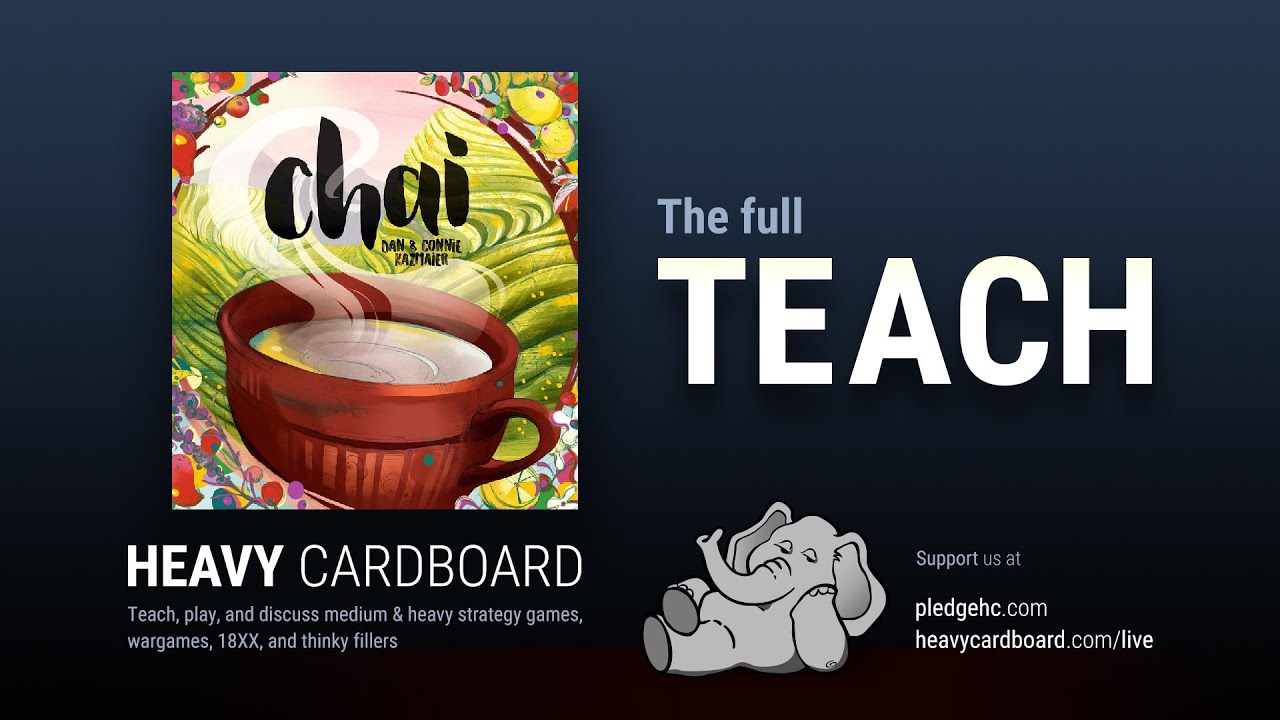 How to Play only - Chai How to Play by Heavy Cardboard