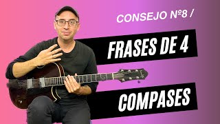 Consejo nº8 - Frases de 4 compases en nuestra improvisación - Cristóbal Gómez