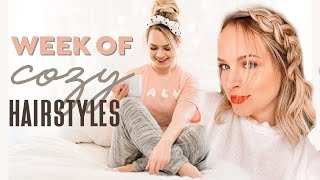 A Full Week of Cozy Hairstyles - Kayley Melissa screenshot 3
